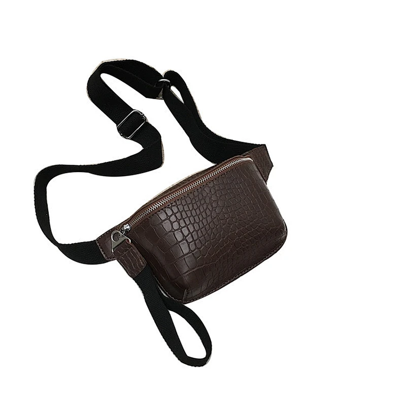 New fashion hot sell shoulder bag pu lady waist belt bag women fanny pack