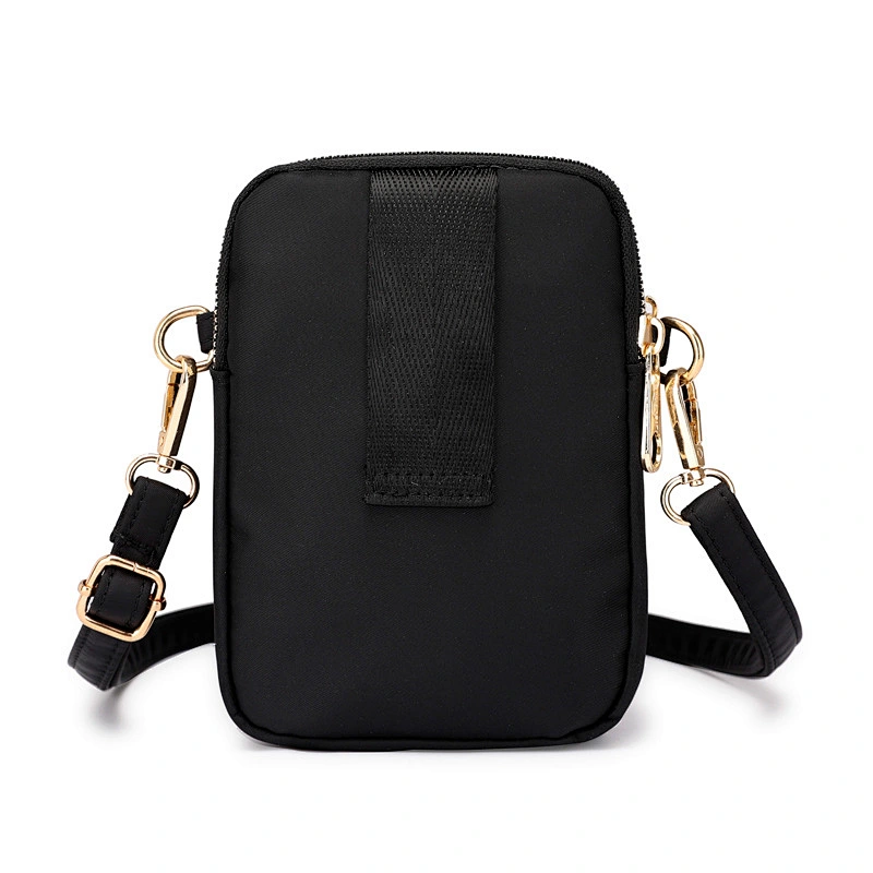 Wholesale Women Waterproof Nylon Material Cross Body Shoulder Bag Cell Phone Wallet Crossbody Bag