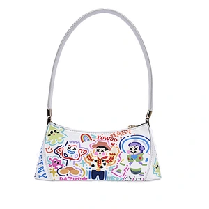 Underarm Bag 2020 New Trendy Ins Female Bag Personality Graffiti Portable Shoulder Bag