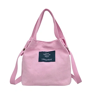Unique Casual Style Canvas Shoulder Bag Handbag Women Wholesale