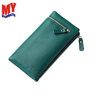 China Factory Latest Design High Quality Women Wallet Leather Ladies Purse