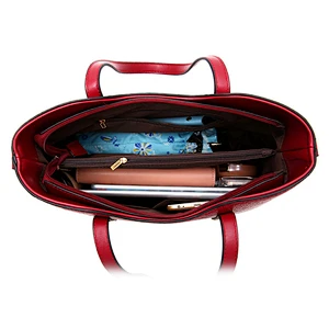 Fashion Women Tote Handbags Single Shoulder Bag Ladies Genuine Leather Bag