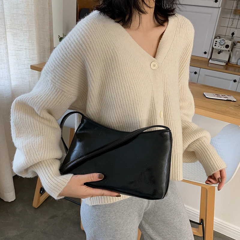 Retro Bag 2020 New Design Underarm Ladies All-Match Korean Style Simple Portable Shoulder Bag