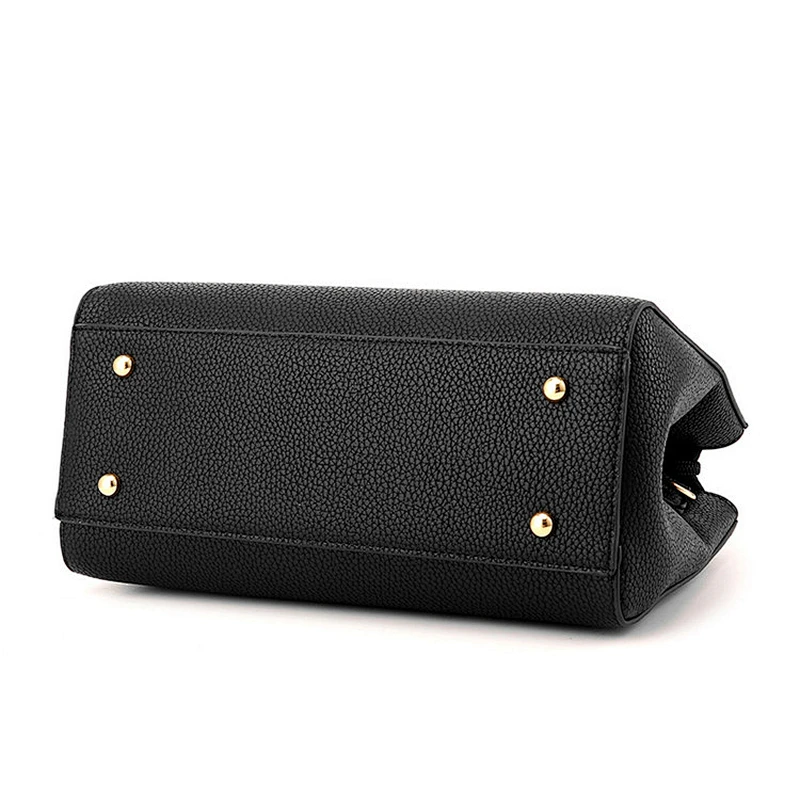 China Wholesale Fashion designers custom 2 piece set 3 colors stock leather ladies handbag sets