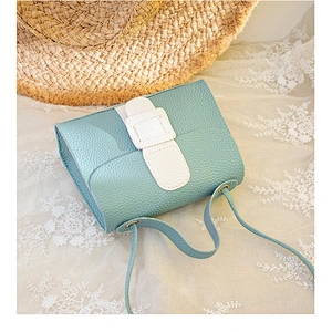 Lychee Pattern Small Bag 2021 Japan Korea New Female Shoulder Portable Casual Color Matching Crossbody Bag