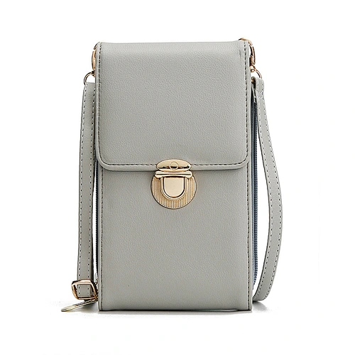 Korean Style Female New Trendy Wild One-Shoulder Messenger Bag Summer Mini Vertical Female Mobile Phone Bag