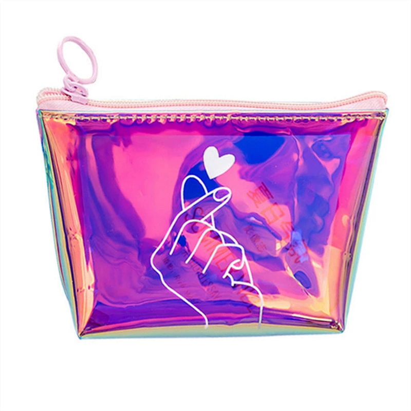 Fashion creative laser coin purse mini colorful girl coin purse coin purse