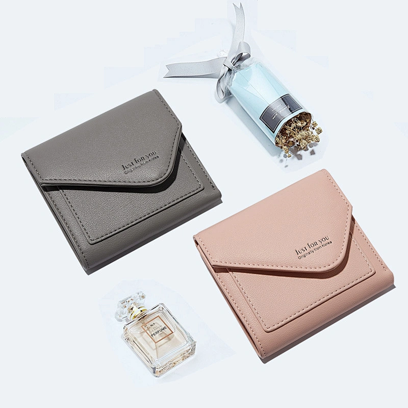 Customized Design Leather Women Travel Wallet With Zipper
