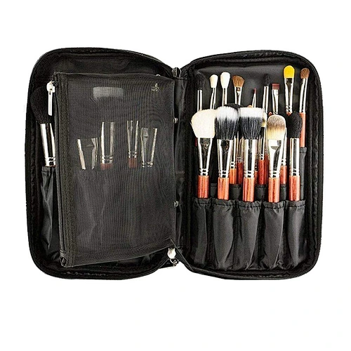 Hot sale black makeup bag