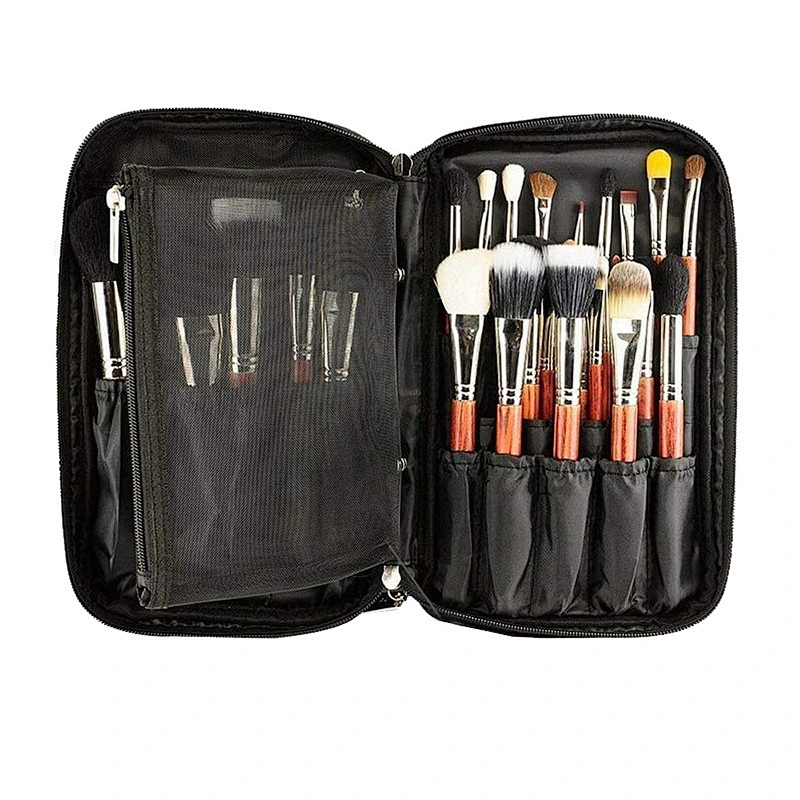 Hot sale black makeup bag