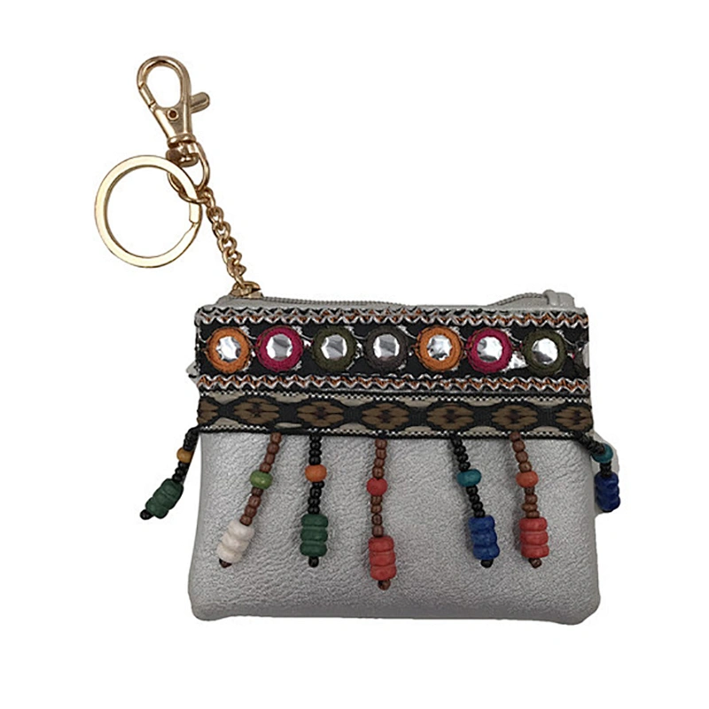 Wholesale Ethnic Style Mini Coin Purse Card Holder Wallet