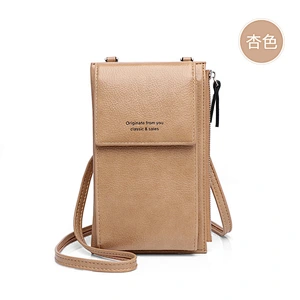 Hot Sale Fashion Ladies Wallet Solid Color Small Diagonal Bag Rectangular Women'S Shoulder Bag