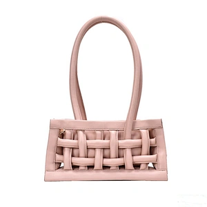 Solid Color Leather Hollow Out Retro Simple Portable Girl Shoulder New Arrival Female Bags Women Handbags Lady Hand Bag