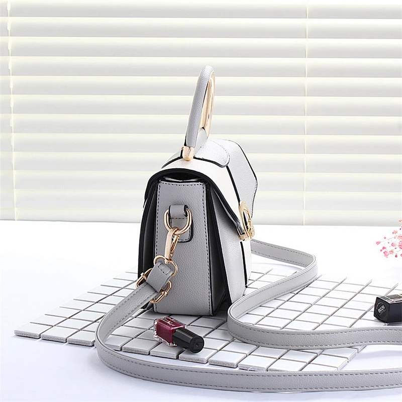 Fashion newest bags women handbags tote pu leather bag