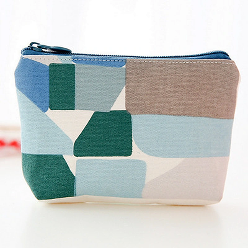 Wholesale 2020 New Simple Personality Canvas Coin Purse Female Small Fresh  Key Storage Bag Mini Cute Bag