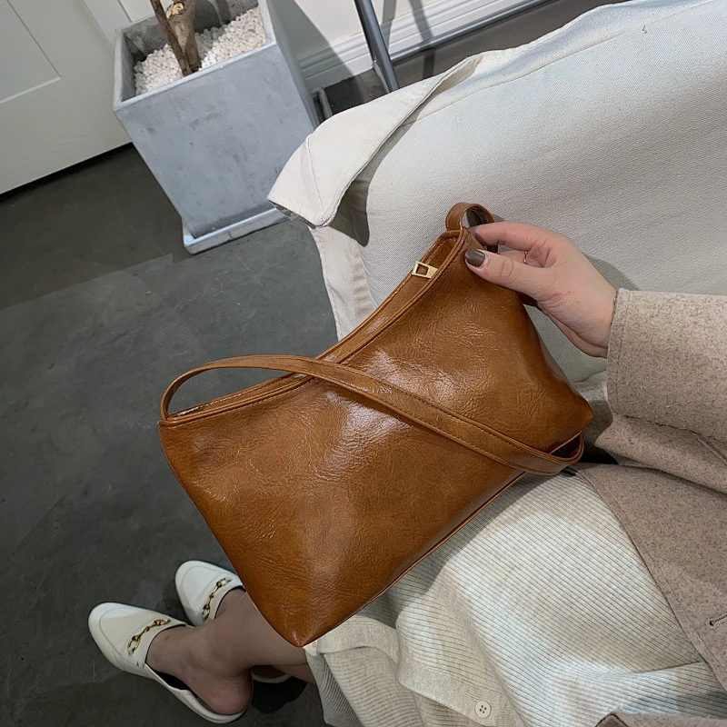 Retro Bag 2020 New Design Underarm Ladies All-Match Korean Style Simple Portable Shoulder Bag
