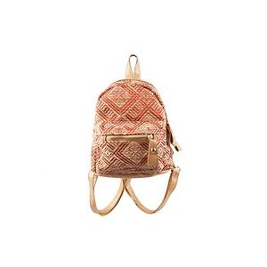 2019 New Style Lower Price Custom Polyester PU Fashionable School Bag Backpack Leisure