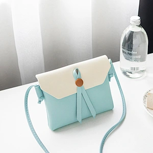 PU Leather Ladies Korean Style Crossbody Elegant Lady Shoulder Bags Custom Summer Women Hand Bag