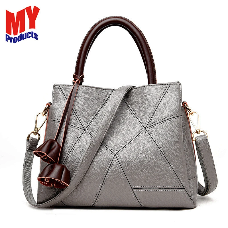 China tote shopping shoulder women lady hand bag cheap crossbody bag handbags women