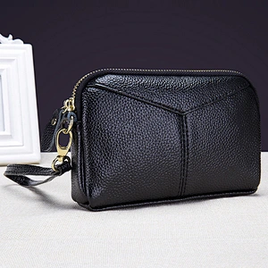 New Arrival Cow Leather Women Handbags Storage Bag Casual Clutch Wallet Bag For Women