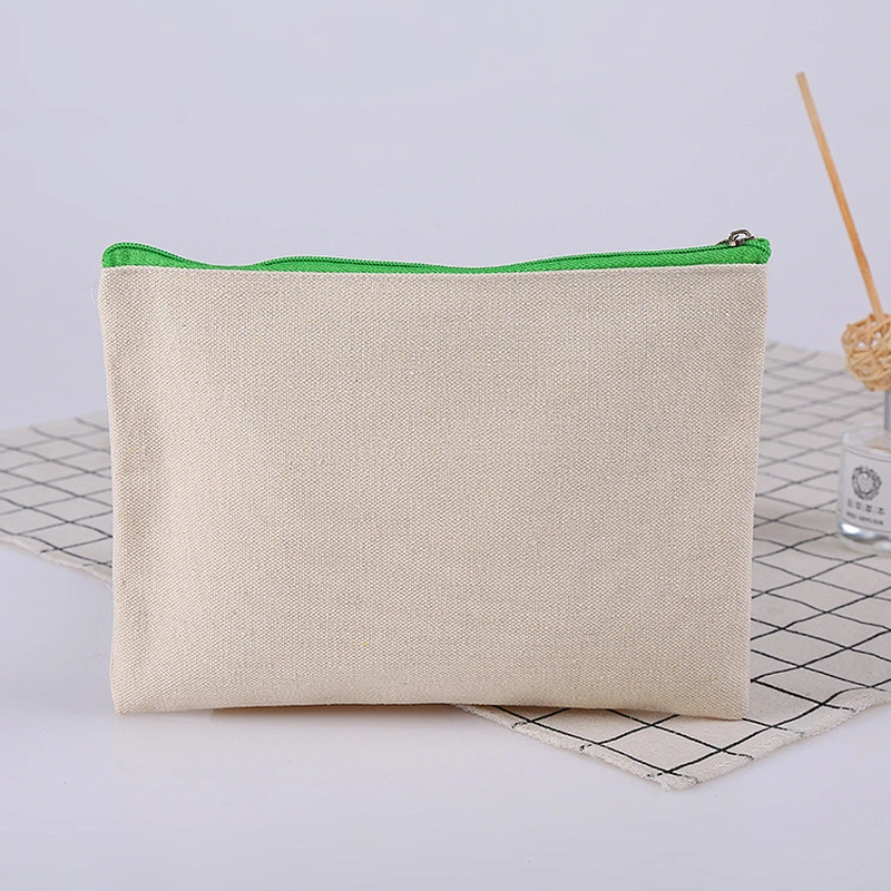 Canvas Blank Painting Advertisement Convenient Style Various Pen Bags Pencil Bag Custom Pencil Bag