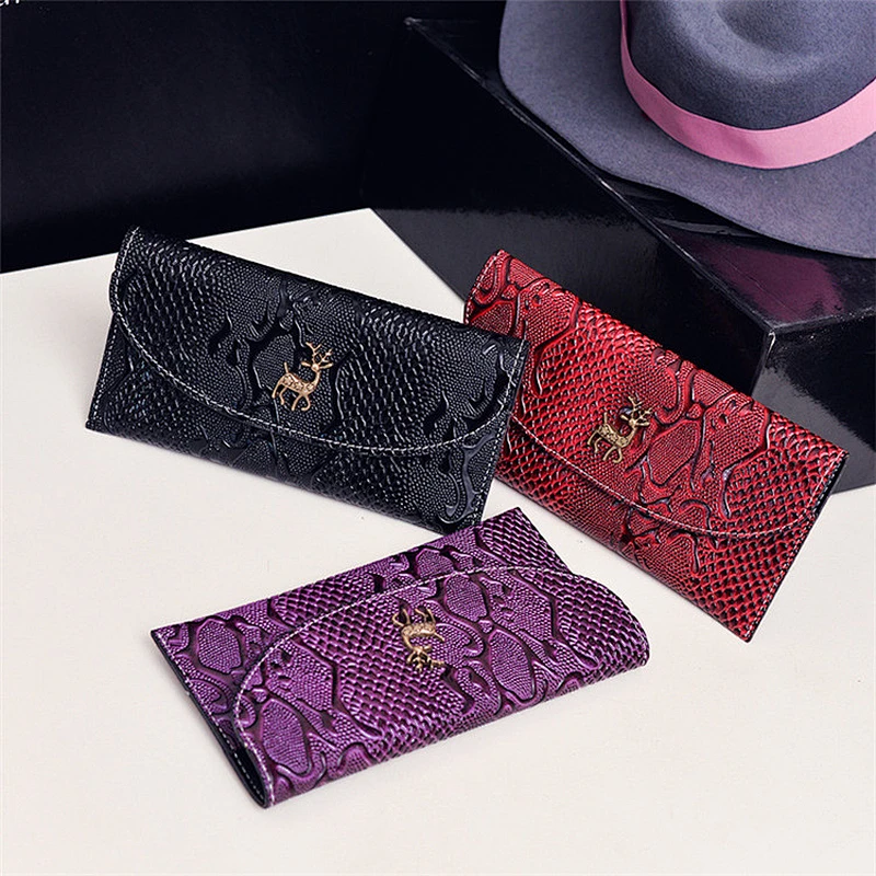 Fashion Customized PU Hinge Purse/Women Wallet