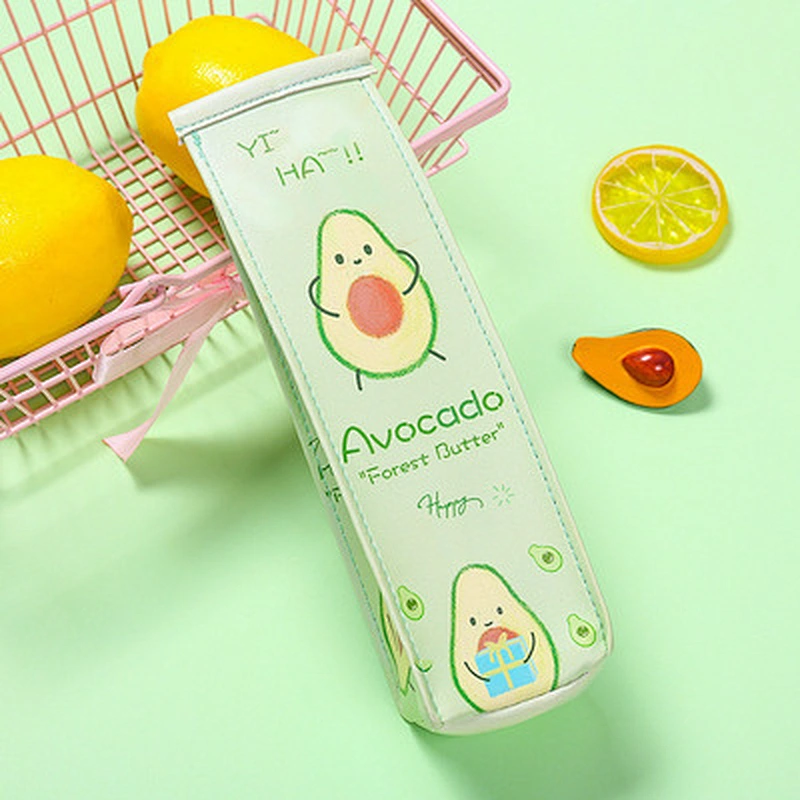Cartoon Milk Box Pencil Case Avocado Pencil Case Creative Student Pencil Case For School
