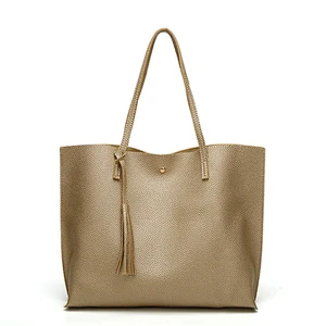 Hot Selling Women Tote Bag Genuine Leather Lady Hand Bag