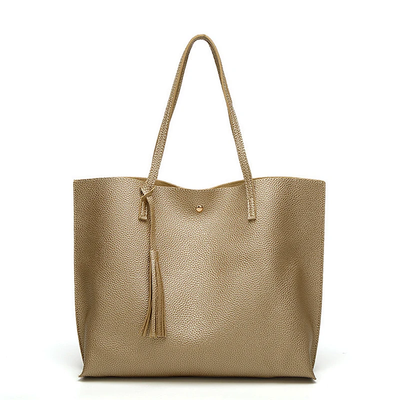 Hot Selling Women Tote Bag Genuine Leather Lady Hand Bag