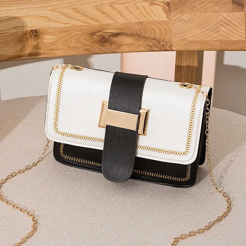 2020 Spring Summer New Korean Fashion Wild Embroidery Small Square Bag Ladies Shoulder Crossbody Bag