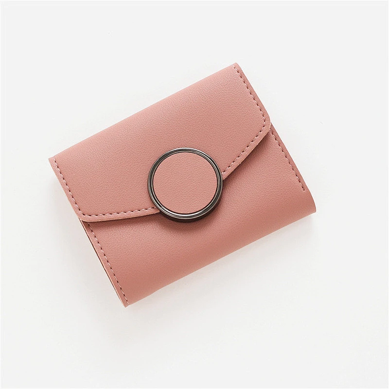 Wholesale Short Size Women Wallets Cute Girls Coin Purse Small Card Holder Wallet