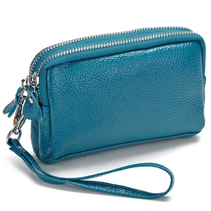 2019 Hot Sales Classical Design Genuine Leather Wallet Fashion Women Handbag Clutch Bag Ladies