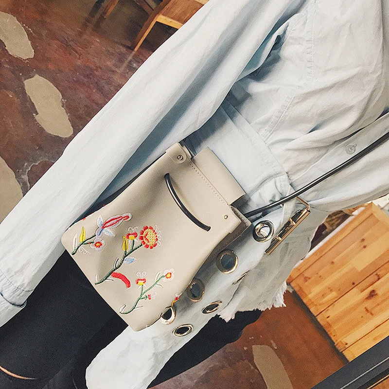 2019 Hot sale new fashion handbags women tote bag pu leather bucket bag