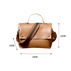 Alibaba China fashion crossbody bag women pu leather single shoulder bag