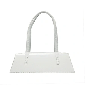 2020 New Trend Designer White Organ Underarm Bag Retro Wild Large Capacity One-Shoulder Bag For Female