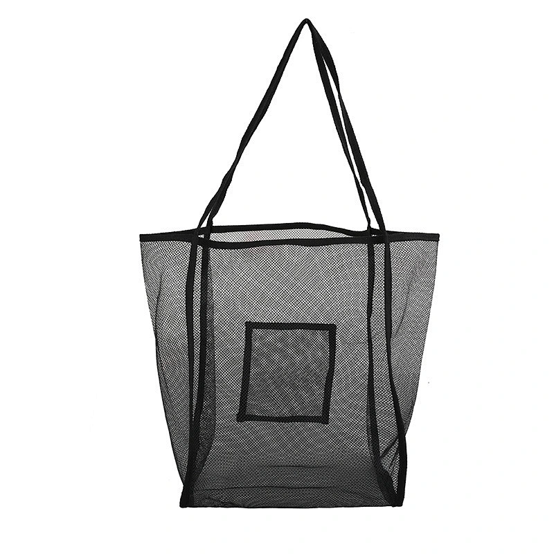 Fashion Large Soft Shoulder Bag Women Solid Color Portable Durable Shopping Tote Bag