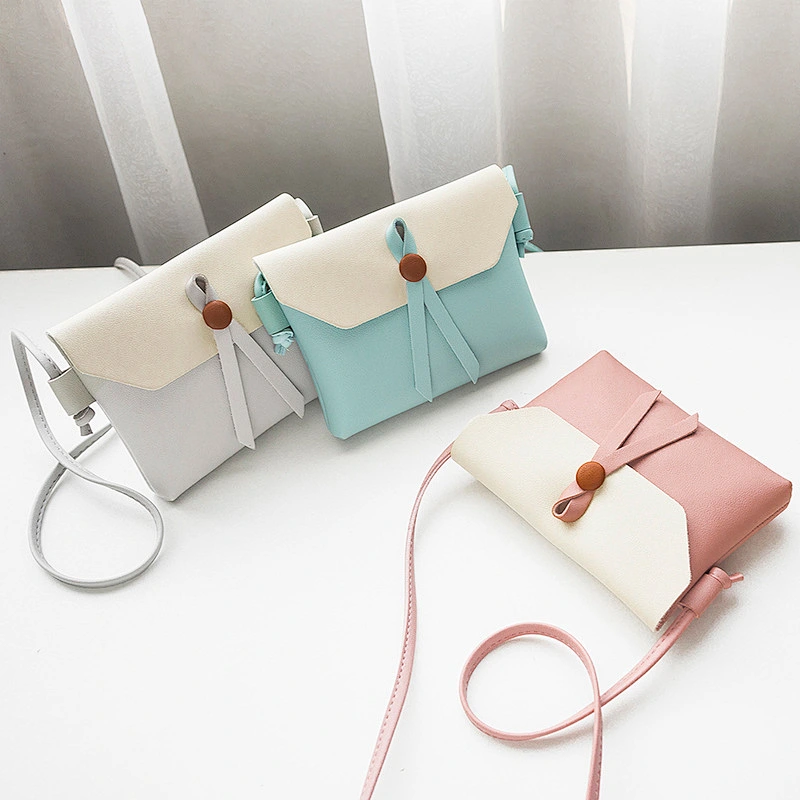 PU Leather Ladies Korean Style Crossbody Elegant Lady Shoulder Bags Custom Summer Women Hand Bag