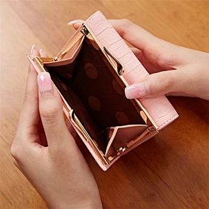 Stylish PU Girl Genuine Women's Wallets Coin Purse