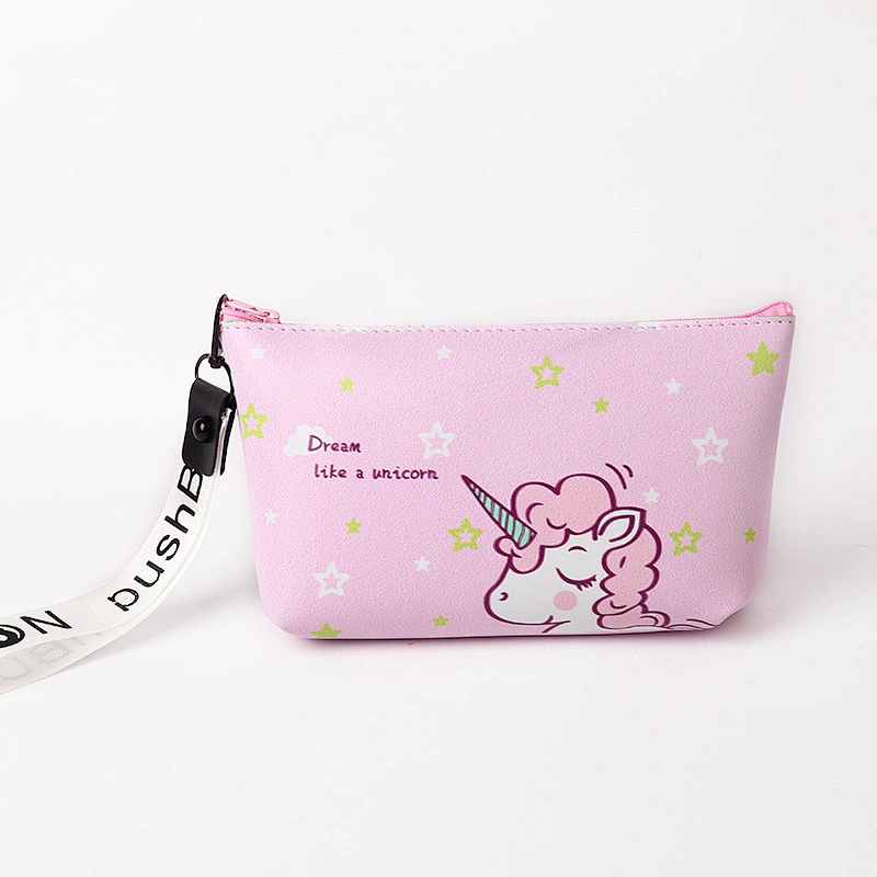 Creative Cute Girl Large Capacity Hand-Held Waterproof Travel Portable Cosmetic Bag Storage Bag
