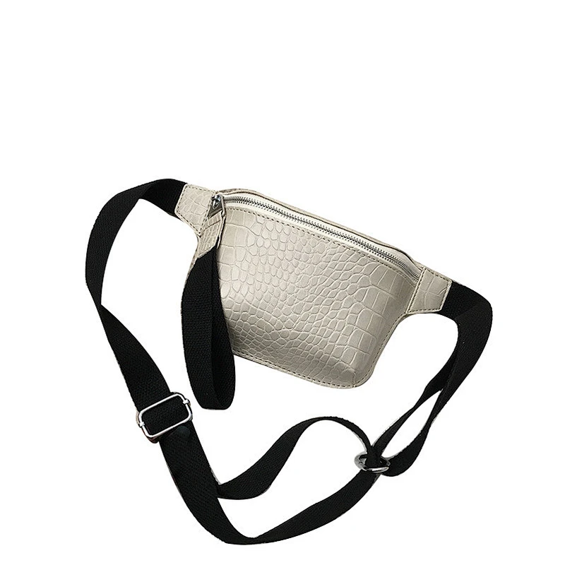 New fashion hot sell shoulder bag pu lady waist belt bag women fanny pack