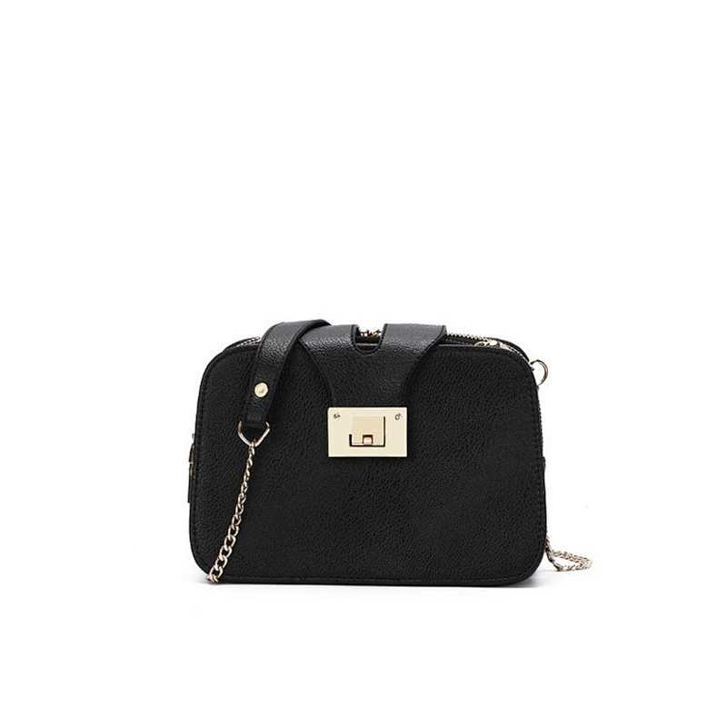 2019 High quality hot selling lady shoulder bag pu leather messenger bags