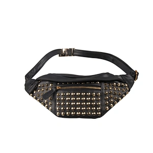 Money Phone Belt Bag Rivet Waist Pack Bag Hiking Climbing Outdoor Waist Pack
