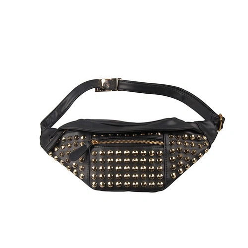 Money Phone Belt Bag Rivet Waist Pack Bag Hiking Climbing Outdoor Waist Pack