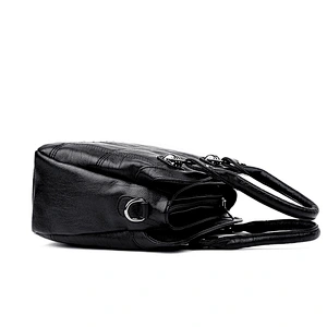 Factory Wholesale Personalized PU Leather Fashion Lady Handbag Tote Bag