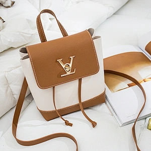 High Quality Leather Handbags Fashion PU Girl Backpacks Affordable Cute Wild Female 3 IN 1 Crossbody Bag