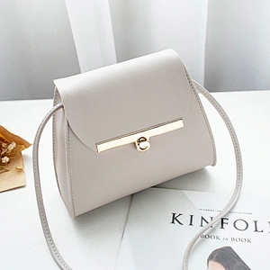 Long Chain Fancy Ladies Side Bags Pu Leather Wholesale Cheap Messenger Womens Crossbody Bag