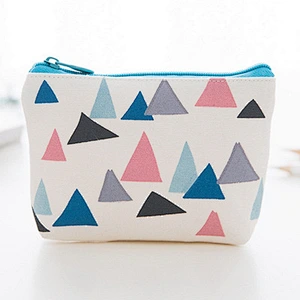 Wholesale 2020 New Simple Personality Canvas Coin Purse Female Small Fresh  Key Storage Bag Mini Cute Bag
