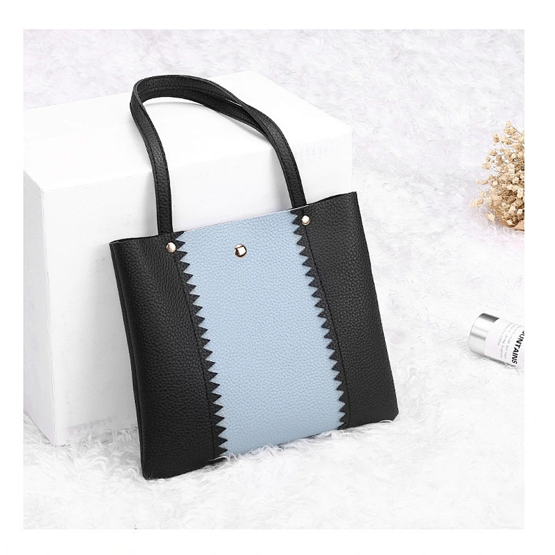 2020 Wholesale Fashion Women Pu Mini Leisure Bags Versatile Contrast Color Messenger Bags Cheap Cell Phone Change Bags