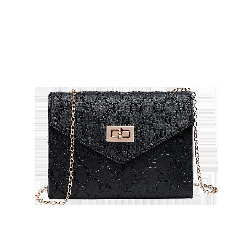Cheap Price Lady Fashion Mini Messenger Bag Small Pu Leather Chain Shoulder Bag
