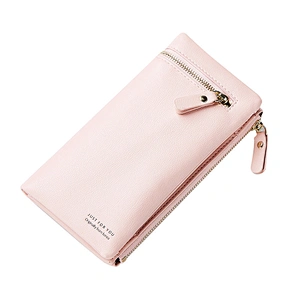 China Factory Latest Design High Quality Women Wallet Leather Ladies Purse